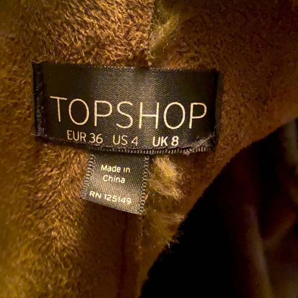 Green faux fur jacket - Picture 5 of 5